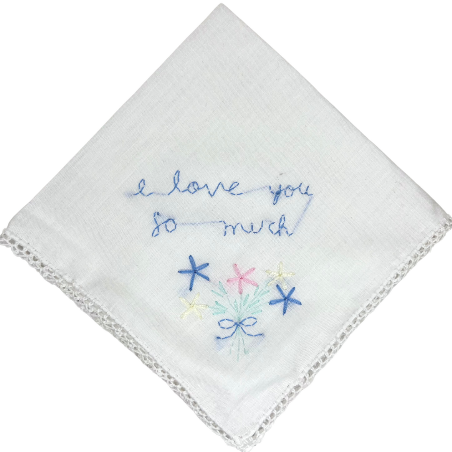 I Love You So Much Handkerchief