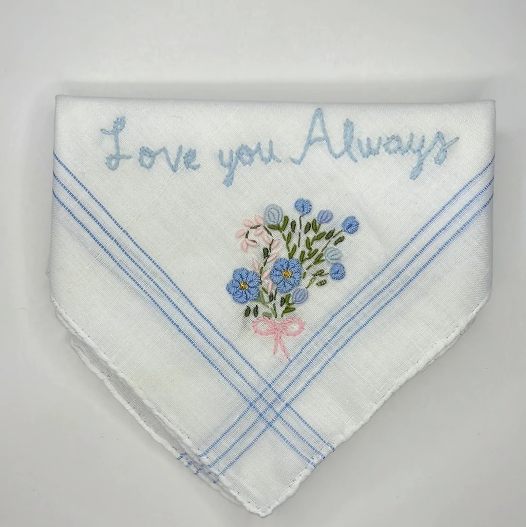 Love You Always Handkerchief