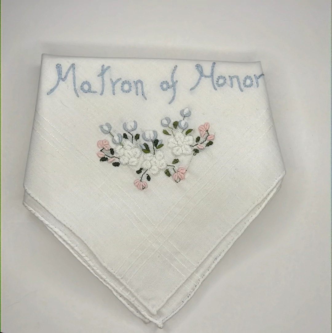 Matron of Honor Handkerchief